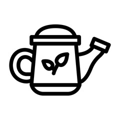 watering tool outline style