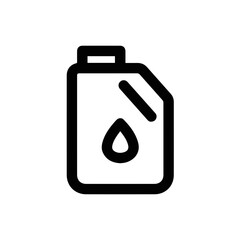 Oil icon symbol vector image Illustration
