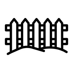fence outline style