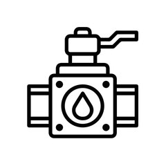 Oil icon symbol vector image Illustration
