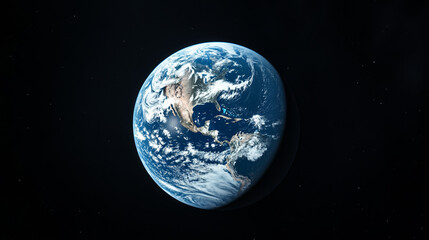 Fototapeta premium earth and moon