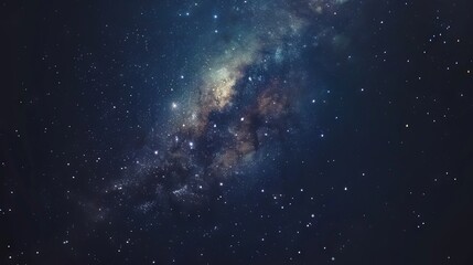 Fototapeta premium A starry night sky with the Milky Way.