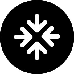 Obraz premium Minimize Icon