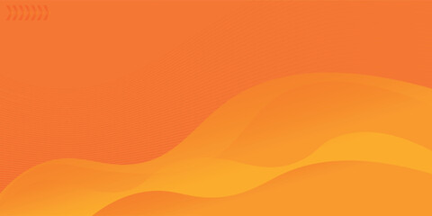 Orange circle shape abstract background dynamic line vector design, eps10.