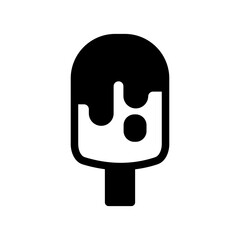 chocolate ice cream glyph style