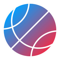 Basketball icon style © designing ocean