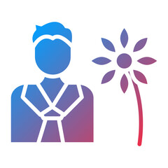 Florist icon style