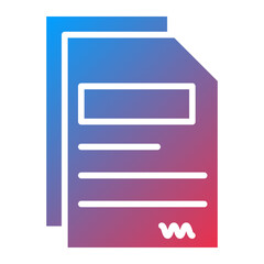 Obraz premium Paper icon style