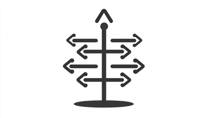 Organizational tasks depicted with a prioritize glyph icon.