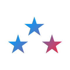 Obraz premium Star icon style