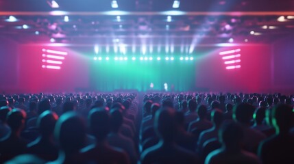 The Vibrant Audience at Concert