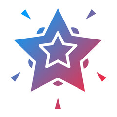 Glowing Star icon style