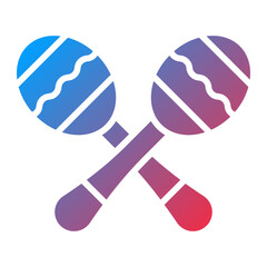 Maracas icon style