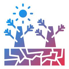 Drought icon style