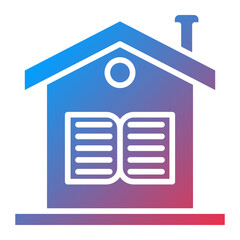 Home Schooling icon style