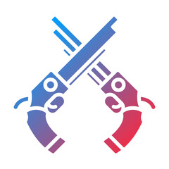 Revolver icon style