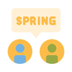 people spring flat style