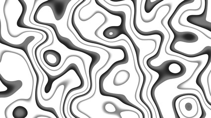 Abstract white trendy liquid background