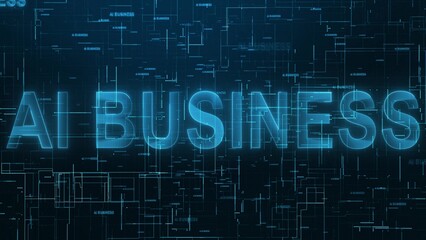 AI business text technology data line (2)
