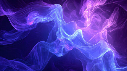 Fototapeta premium Abstract Purple Smoke Background
