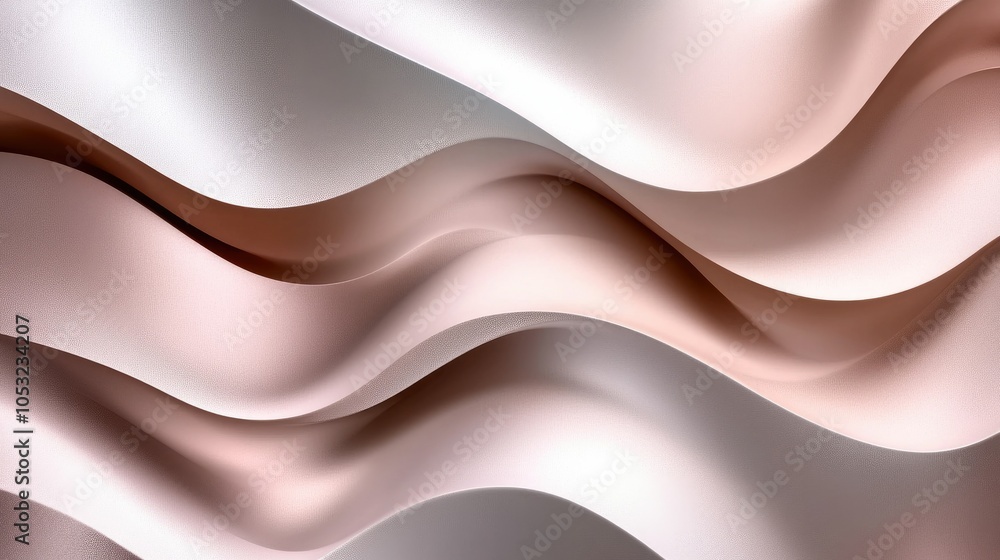 Aufkleber abstract background with flowing wavy lines in different shades, forming a dynamic, seamless design.