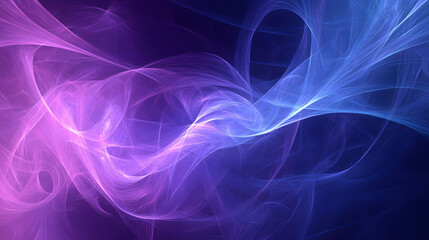 Abstract Purple Smoke Background