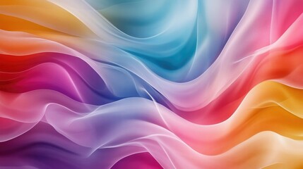 Abstract seamless background with wavy lines in diverse shades, perfect for a vibrant, flowing design.