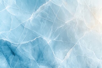 Obraz premium Elegant textured marble background in soft blue and white tones, ideal for design projects and creative use.