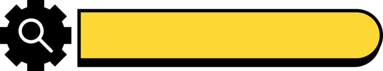 Obraz premium Search Bar Element