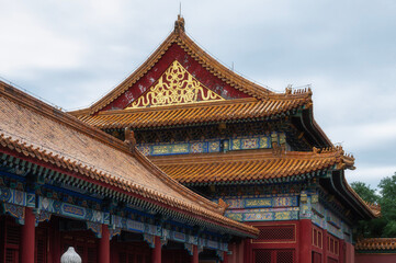 Fototapeta premium The Forbidden City, Palace Museum, Beijing, China