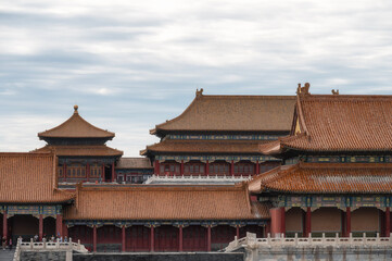 Naklejka premium The Forbidden City, Palace Museum, Beijing, China