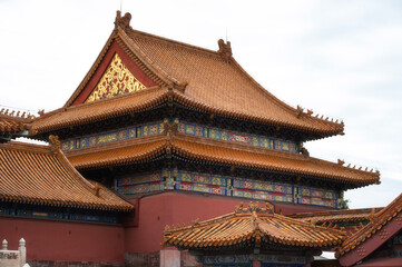 Obraz premium The Forbidden City, Palace Museum, Beijing, China