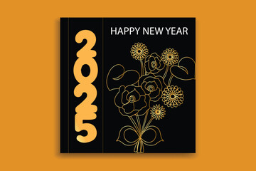 new year social media banner design