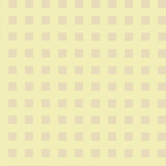 Pastel yellow checked pattern for fabric and background. 