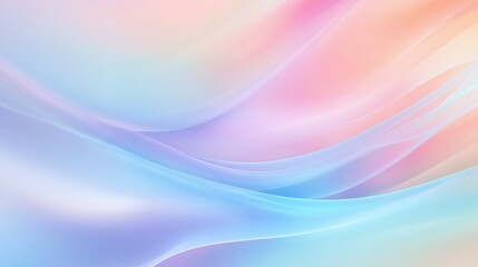 Fototapeta premium Abstract Pastel Wave Background with Soft Gradient