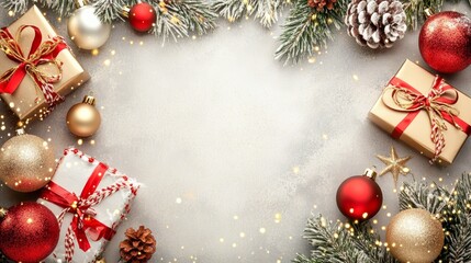 Greeting template with clipping path.