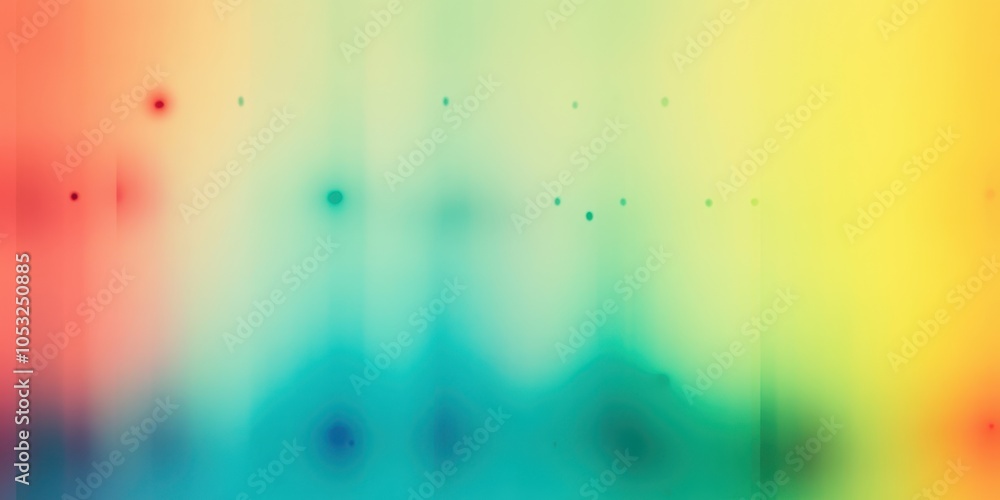Poster retro gradient background with noise texture effect