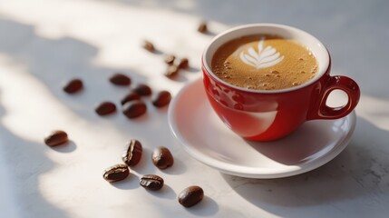 The Red Cup of Coffee