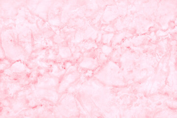 Fototapeta premium Pink background marble wall texture for design art work, seamless pattern of tile stone with bright and luxury.