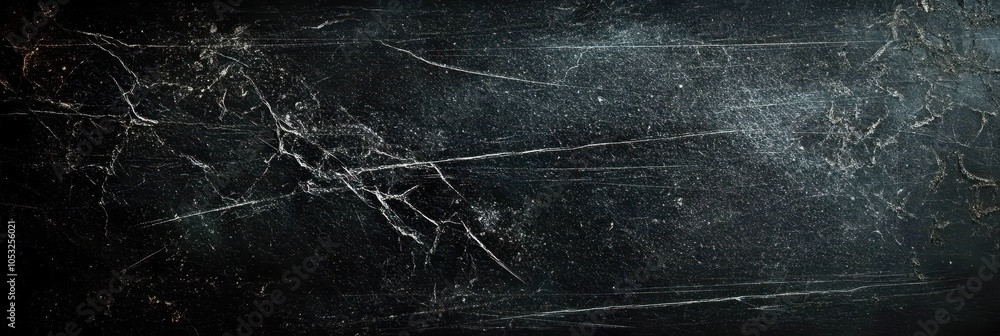 Poster abstract black background with scratch overlay design