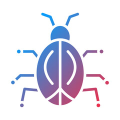 Bug Vector Icon Style