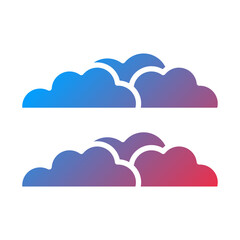 Cloud Vector Icon Style