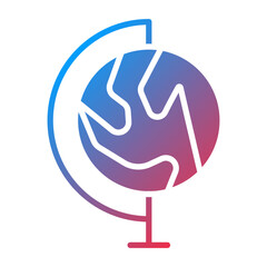 Earth Vector Icon Style