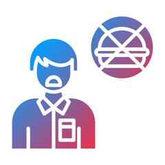 Anorexia Vector Icon Style