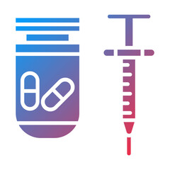 Steroids Vector Icon Style