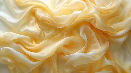 Obraz premium Abstract Yellow Fabric Background