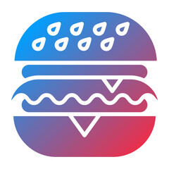 Burger Vector Icon Style