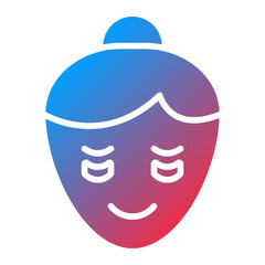Obraz premium Dark Circles Vector Icon Style