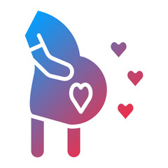 Maternity Vector Icon Style