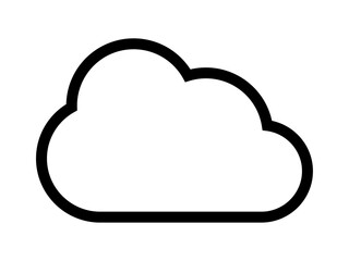 クラウドのアイコン（雲マーク）